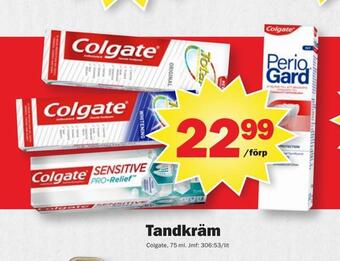 Pekås Tandkräm erbjuda
