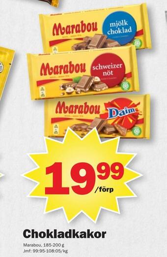 Pekås Chokladkakor erbjuda