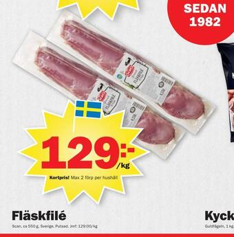 Pekås Fläskfilé erbjuda