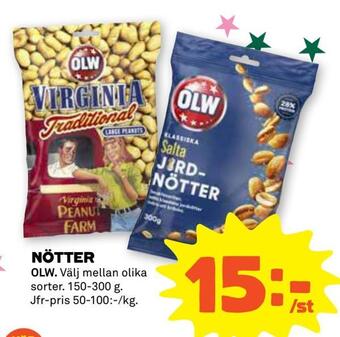 Stora Coop Nötter erbjuda