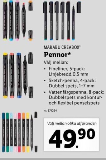 Lidl Pennor erbjuda