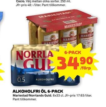 Stora Coop Alkoholfri öl 6-pack erbjuda