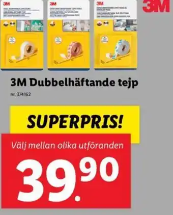 3M Dubbelhäftande Tejp