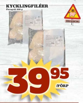 Matdax Flevogold kycklingfilé erbjuda