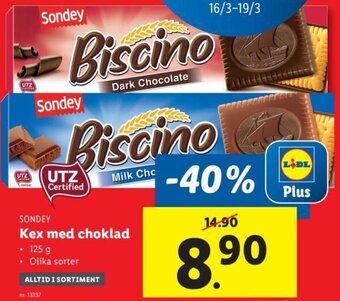 Lidl Kex med Choklad erbjuda