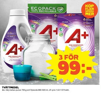 Coop Tvättmedel erbjuda