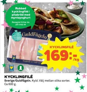 Coop Kycklingfilé erbjuda
