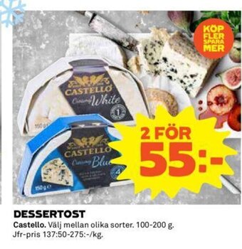 Coop Dessertost erbjuda