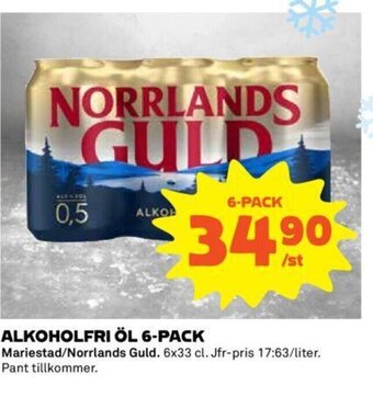 Coop Alkoholfri öl 6-Pack erbjuda