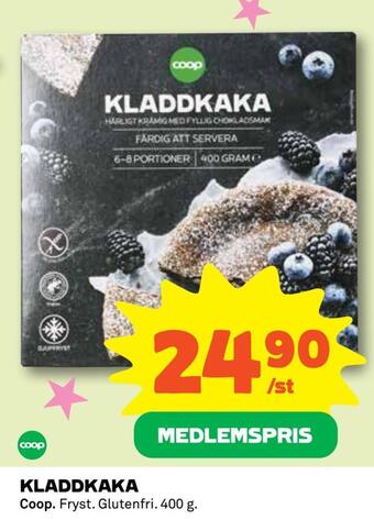 Coop Kladdkaka erbjuda