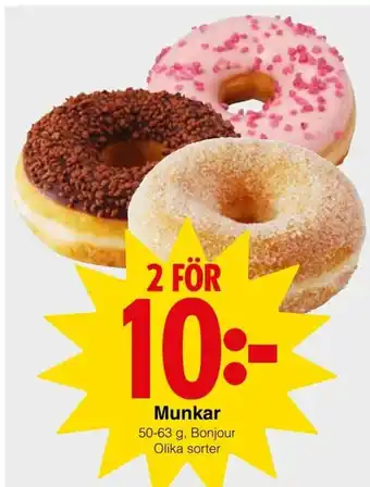 Bonjour Munkar 50-63g