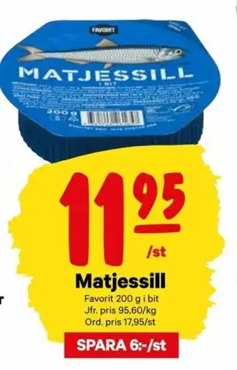 City Gross Favorit Matjessill 200g erbjuda