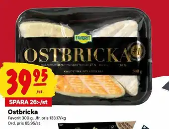 Favorit Ostbricka 300g