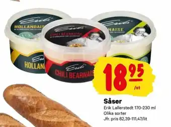 City Gross Erik Latterstedt Såser 170-230ml erbjuda