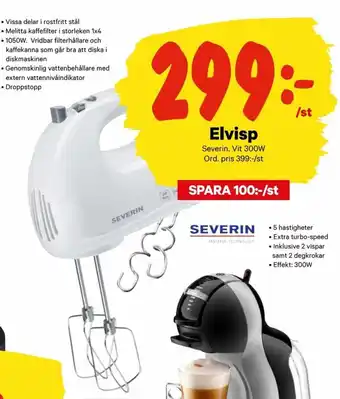 City Gross Severin Elvisp 300W erbjuda