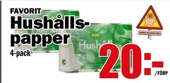 Matdax Hushållspapper erbjuda