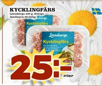 Matvärlden Tensta Kycklingfärs erbjuda