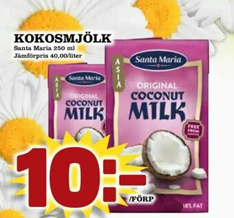 Matvärlden Tensta Kokosmjölk erbjuda