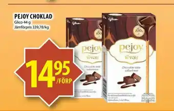 Matvärlden Tensta Pejoy choklad erbjuda
