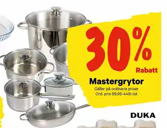 City Gross 30% Rabatt Mastergrytor erbjuda