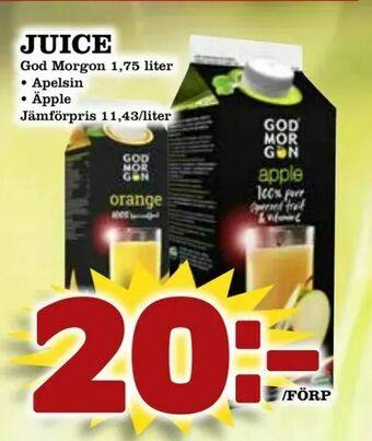 Matvärlden Tensta Juice erbjuda