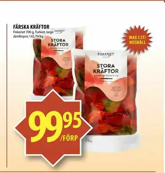 Färska kräftor