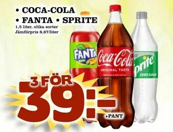 Matvärlden Tensta Coca-cola • fanta • sprite erbjuda
