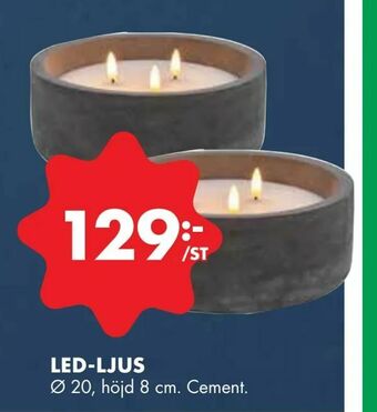 ÖoB Led-ljus erbjuda