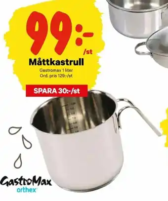 Gastromax Måttkastrull 1 liter