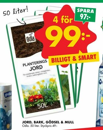 ÖoB Jord, bark, gödsel & mull erbjuda