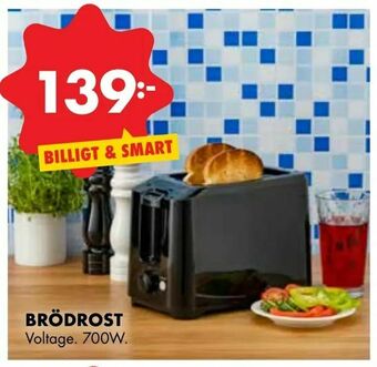 ÖoB Brödrost erbjuda