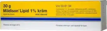 LloydsApotek Mildison lipid, kräm 1 %, 30 gram erbjuda