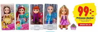 City Gross Disney Prinsess-dockor 15cm erbjuda