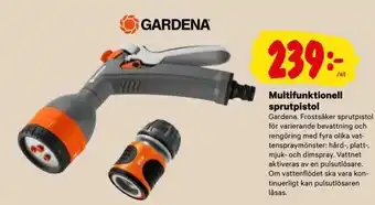 Gardena Multifunktionel sprutpistol