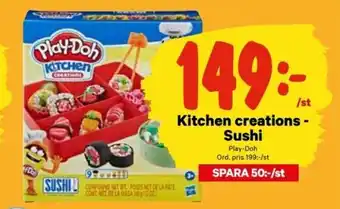 Play-Doh Kitchen creations - Sushi