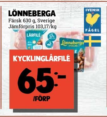 MatArket Kycklinglårfilé erbjuda