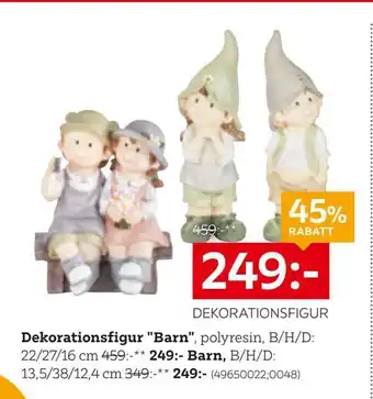 Dekorationsfigur. barn