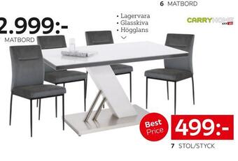 XXXLutz Stol/styck erbjuda