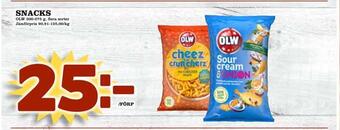 Nya Pulsen Snacks erbjuda