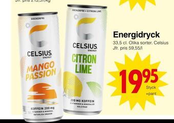 Matöppet Energidryck erbjuda