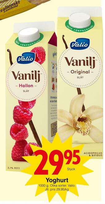 Matöppet Yoghurt erbjuda