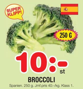 Nya Pulsen Broccoli erbjuda