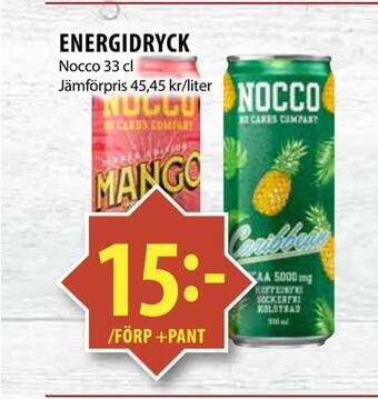 Matvärlden Tensta Energidryck erbjuda