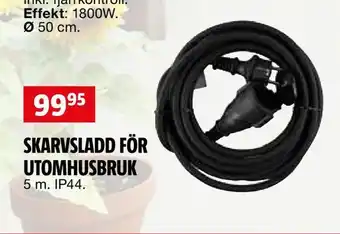 Bauhaus Skarvsladd för utomhusbruk erbjuda