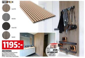 Bauhaus Akustikpanel erbjuda