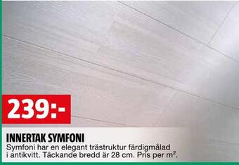 Bauhaus Innertak symfoni erbjuda