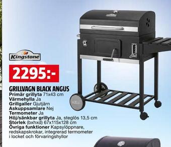 Bauhaus Grillvagn black angus erbjuda