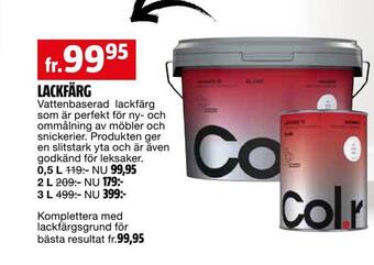 Bauhaus Lackfärg erbjuda