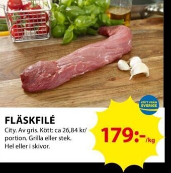 ICA Kvantum Fläskfilé erbjuda