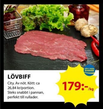 ICA Kvantum Lövbiff erbjuda